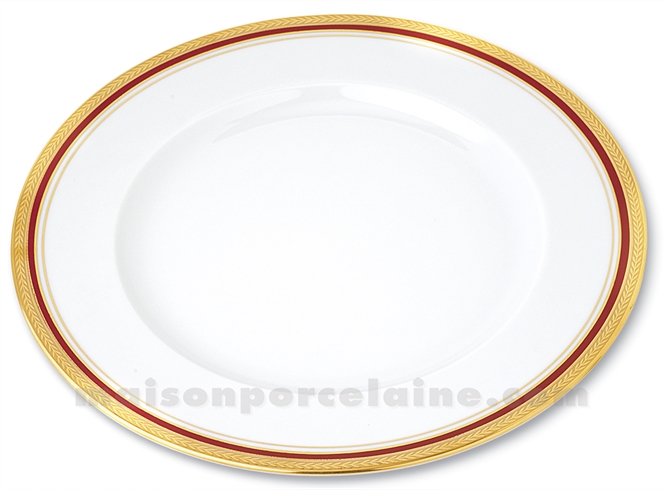 ASSIETTE PRESENTATION LIMOGES EMPIRE D31