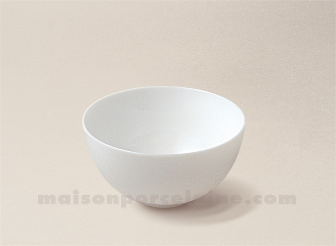 BOL SAKE PORCELAINE BLANCHE DONG 2CL