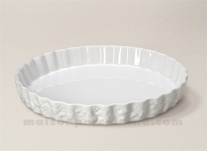 MOULE TARTE CALIFORNIA PORCELAINE BLANCHE N°28 D27