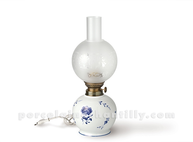 PIED DE LAMPE BOULE ELECTRIQUE LIMOGES 39X15