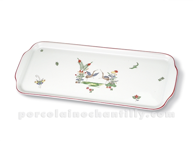 PLAT CAKE LIMOGES EMPIRE 37X15