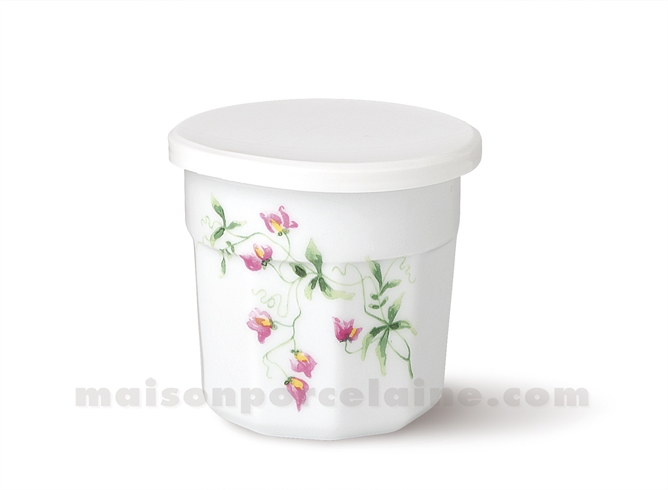 POT CONFITURE+COUVERCLE PLASTIQUE GM 95X10 350GRSP