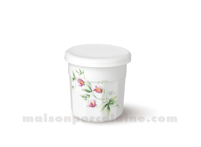 POT CONFITURE+COUVERCLE PLASTIQUE PM 7X7 120GRS