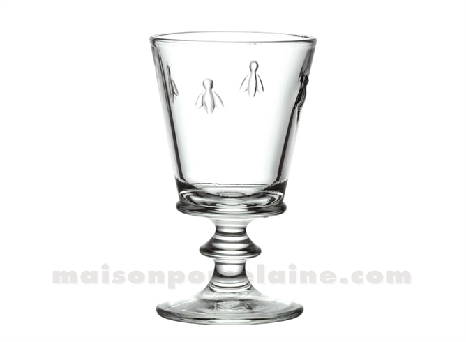 SET 4 VERRES A PIED ABEILLE LA ROCHERE 24CL - BOITE CADEAU