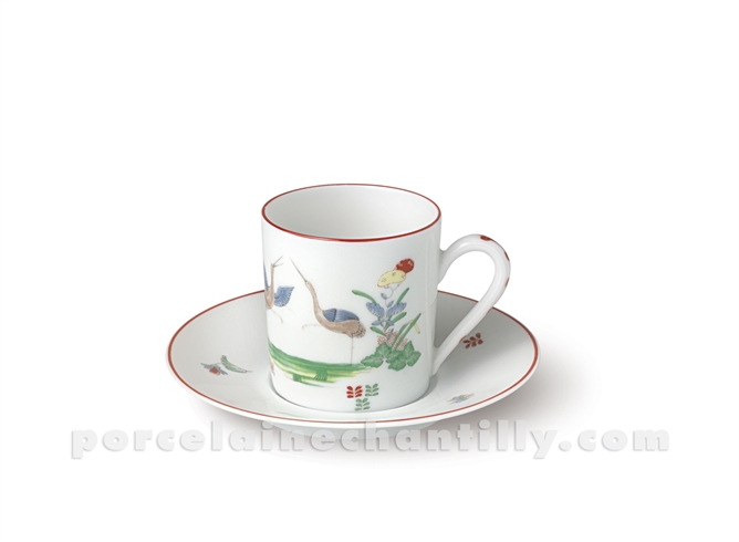 Tasse Cafesoucoupe Limoges Empire 10cl Maison De La Porcelaine 