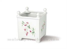 CAISSE FLEURS LIMOGES CARREE 18X10