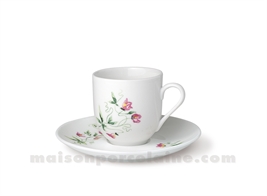 TASSE CAFE BOULE+SOUCOUPE FLANDRE 10CL